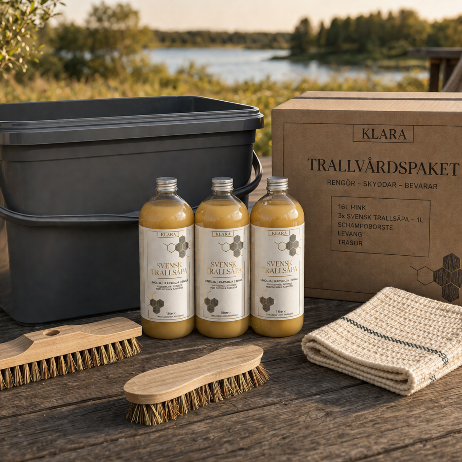 KLARA Trallsåpa - komplett paket 3L