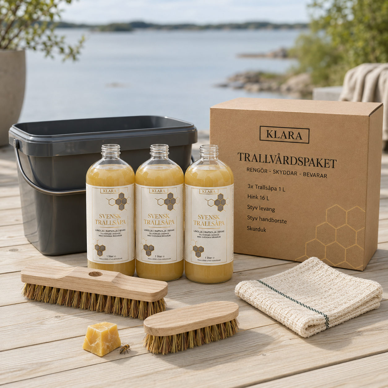 KLARA Trallsåpa - komplett paket 3L