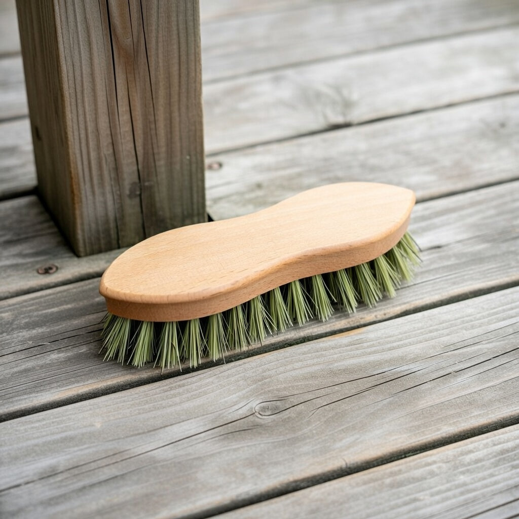 Mindre skurborste för detaljer - styv