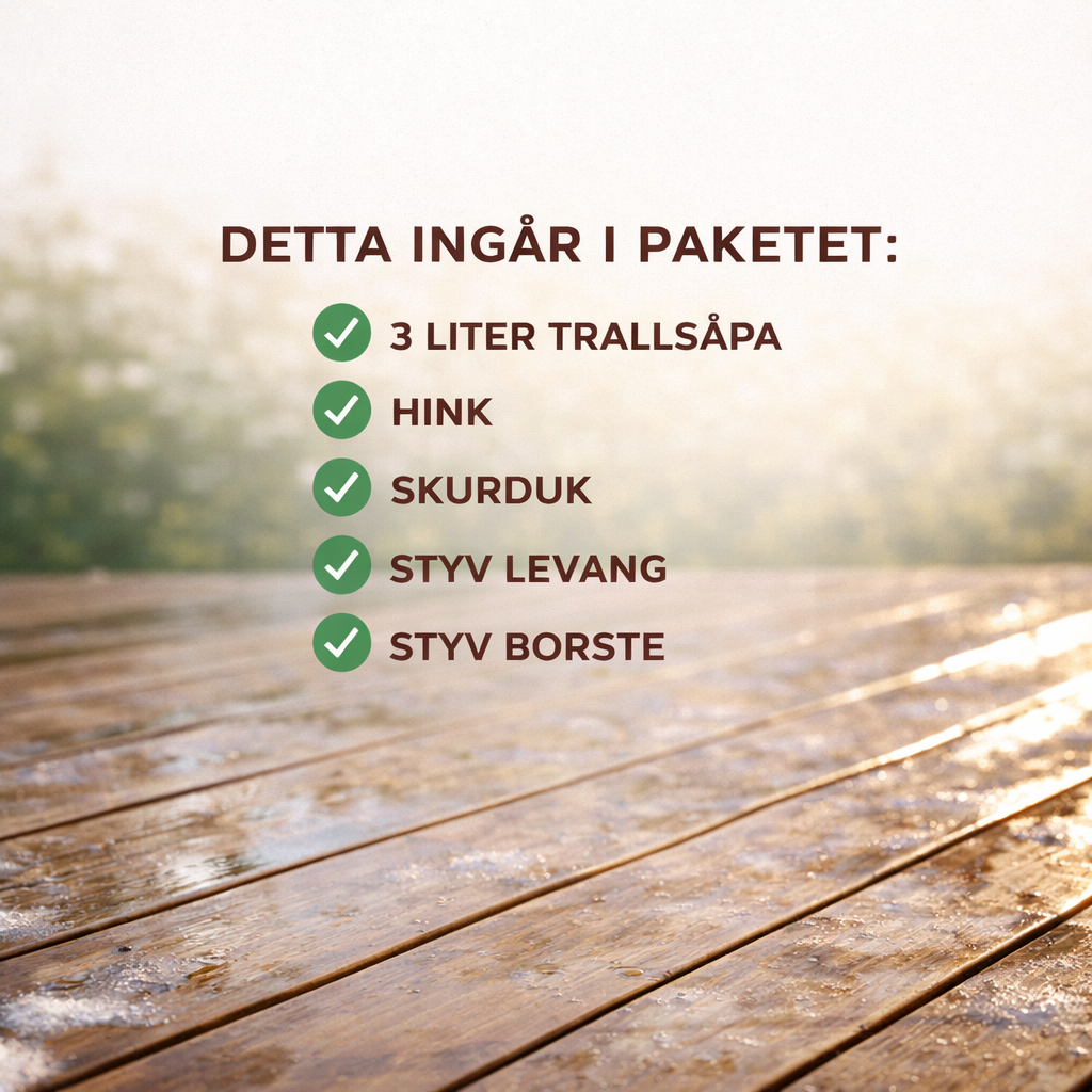 KLARA Trallsåpa - komplett paket 3L